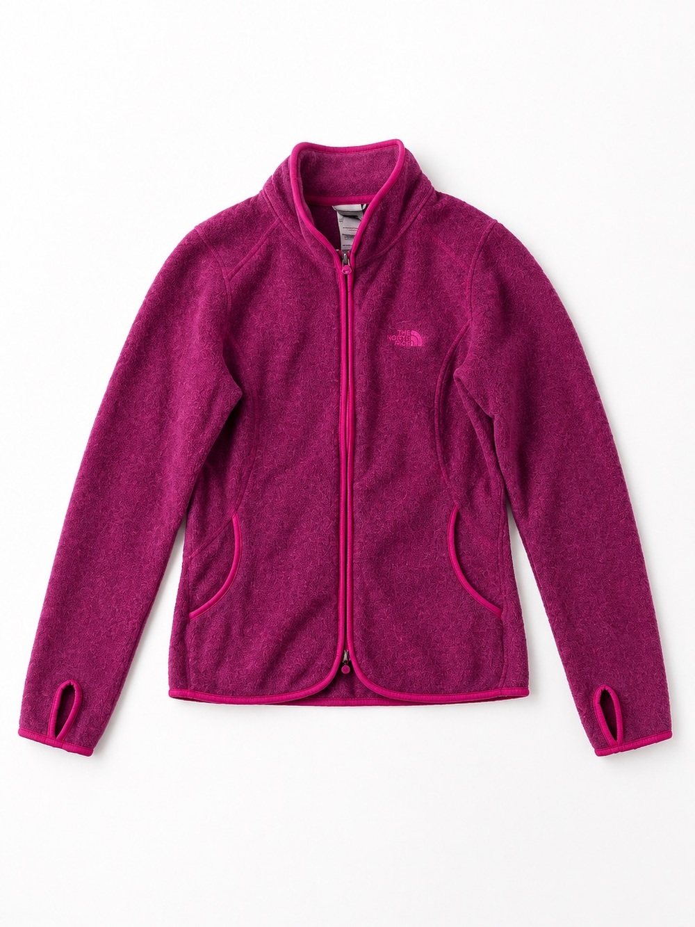 The North Face Fleece Sweater Jacket Better Sweater Style Hiking Pink Medium